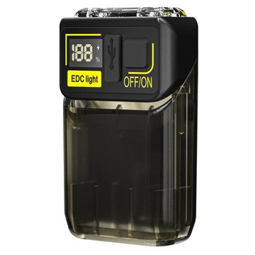 [ HILDA ] 希爾達攜帶式COB工作燈露營、夜釣迷你磁吸頭燈红光藍光户外手電筒强光