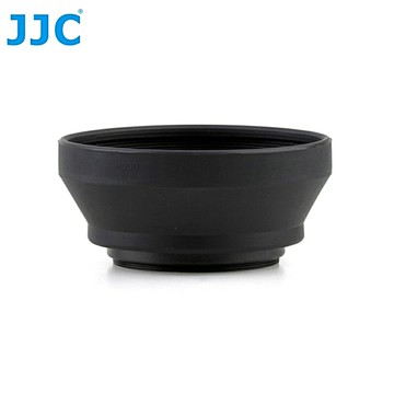 又敗家@JJC尼康副廠Nikon副廠遮光罩太陽罩HR-2遮光罩相容NIKON原廠遮光罩HR-2遮光罩適AF Nikkor 50mm F1.8 F1.4 D F/1.8 F/1.4 F/1.8D F/1.4D(橡膠製;可伸縮收納;適52mm螺紋52mm螺牙遮光罩)lens hood【全館299超取免運】【APP下單點數4倍送】