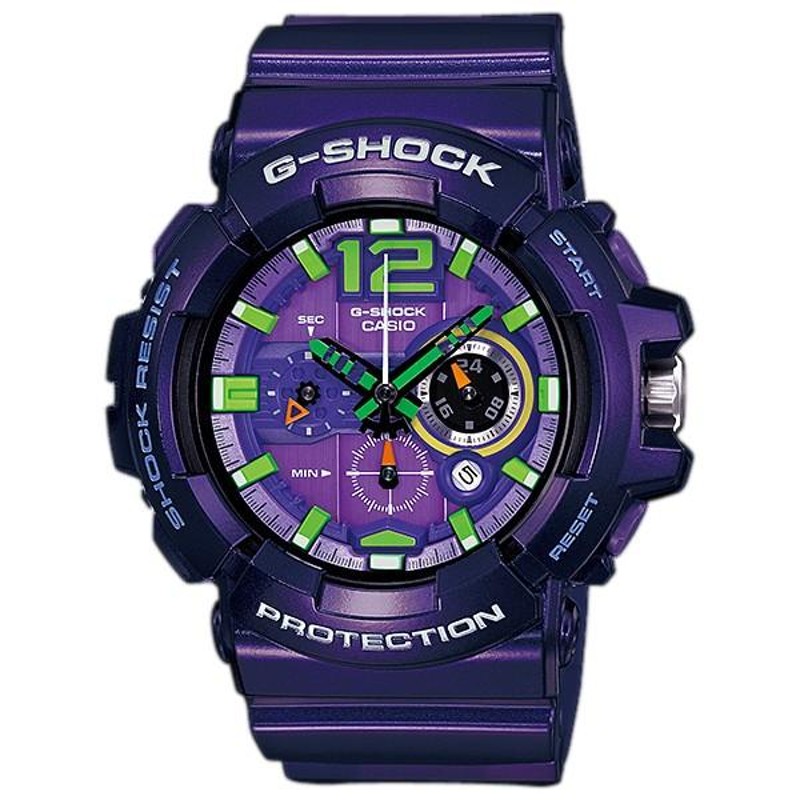 G-SHOCK GAC-110-6ADR パープル 作動品