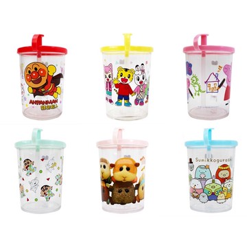 媽媽買 巧虎 角落 麵包 佩佩豬 汪汪隊 迪士尼 KT 美樂蒂 大耳狗 庫洛米 貓福珊迪 吉伊卡哇 吸管杯 280ml
