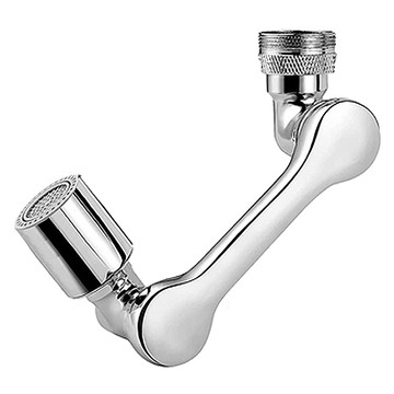 AHOYE 1080°萬向旋轉水龍頭起泡器 防濺節水  1個  均碼