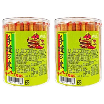 三立手燒木餅 起士  220g  2罐