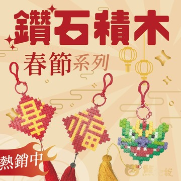 鑽石【6mm 8mm鑽石積木材料包】🎨台灣現貨 春節 節慶 微型積木 拼豆 積木 微型 材料包