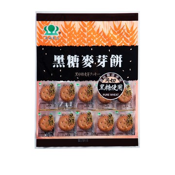 昇田｜懷舊古早味黑糖麥芽餅袋裝分享包