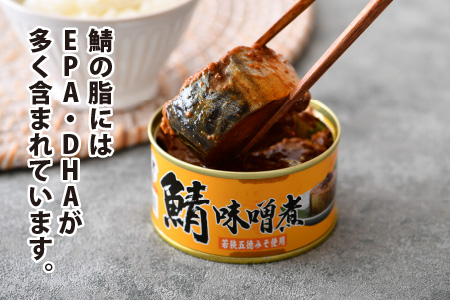 鯖味噌煮缶詰 24缶 [D-003016]