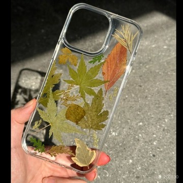 ✨限時下殺✨創意小樹葉適用iPhone16ProMax手機殻15/14小衆13高級12軟殻11