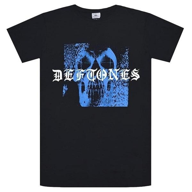 DEFTONES デフトーンズ Static Skull Tシャツ | LINEショッピング