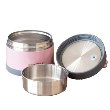 PLUS PERFECT 理想 極緻 316 可提式便當盒  14cm  1個  粉紅色