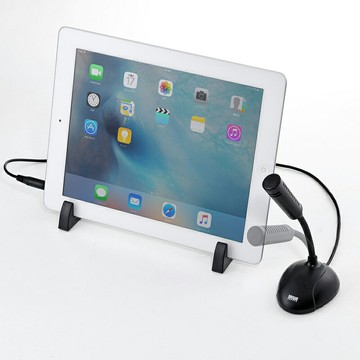 麥克風ipad專用便攜話筒錄音學習辦公游戲靈敏MIC手機電容麥iphone迷你pro網課air多媒體全向降噪