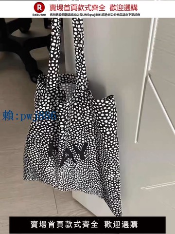 【高品質超低價】hay帆布包韓國小眾設計單肩手拎豹紋布袋秋冬大容量托特包購物袋