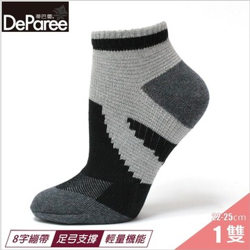【蒂巴蕾DeParee】輕量機能女襪 LIGHT FUNCTION (女款22-25cm/足弓拉提支撐/乾爽透氣)