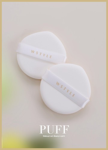 超完美霧光氣墊粉撲