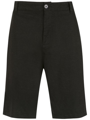 Osklen - bermuda shorts - men - Cotton - 44 - Black