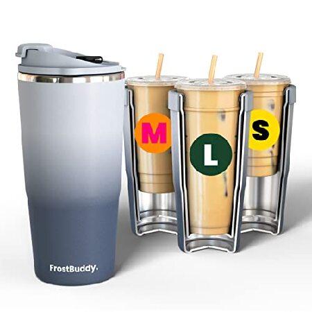 特別価格Frostbuddy To Go Buddy 30 oz Stainless Steel Vacuum Insulated Tumbler Cup thermal cups for hot and cold drinks stainless steel並行輸入