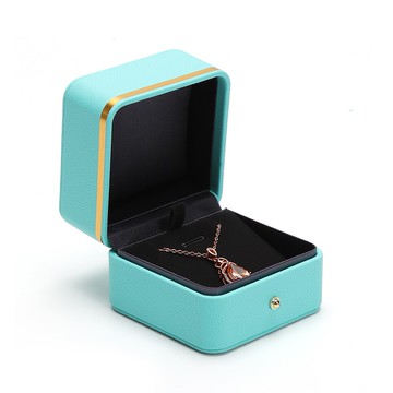 飾品配件 高質感PU皮項鍊盒+紙袋【UME】項鍊盒/首飾盒/飾品盒/送禮適宜