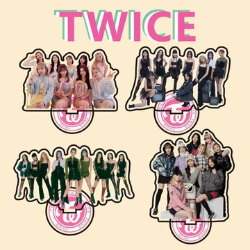 偶像周邊✨粉絲必入 TWICE團體周邊亞克力雙面人形立牌林娜璉周子瑜應援網紅同款禮品 閨蜜禮物 交換禮物