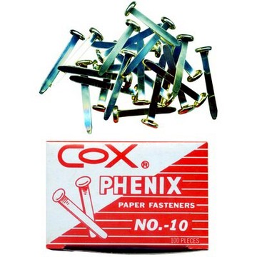 【文具通】COX 三燕 3.0公分雙腳釘 NO.10 100支入 E9010032【領券滿額再折千12/31止】