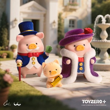 【Toyzeroplus】罐頭豬LuLu - 粉月戀曲