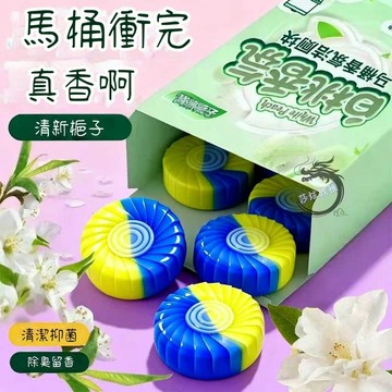 🛒臺灣出貨🏵️梔子花香潔廁寶除垢飄香廁所衛生間除味馬桶清潔潔廁靈馬桶清潔劑AKY8