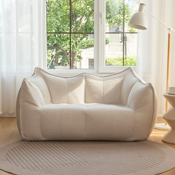 免運/開立發票 懶人沙發北歐網紅單人沙發客廳陽臺休閑臥室小戶型雙人小沙發 快速出貨