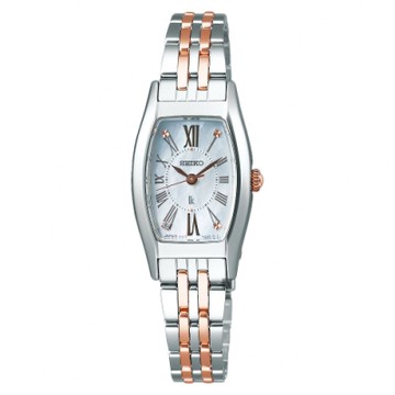 SEIKO 精工 LUKIA 酒桶型典雅太陽能女錶 雙12購物節 送禮首選 (SUP439J1)_SK045