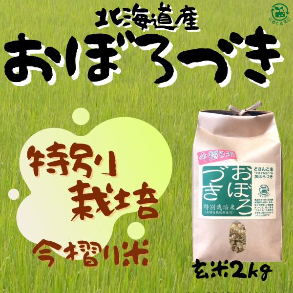 特別栽培　今摺り米　減農薬　北海道産