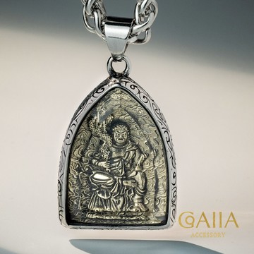 STEEL 鋼吊墜。不動明王 | RZX