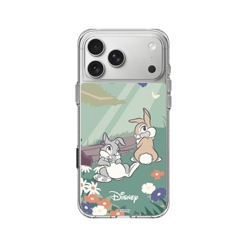 iPhone 17 Pro Max Clear Case（相機按鈕） 透明 - 迪士尼-經典系列 Disney Classics - 小鹿斑比 - 桑普與邦妮