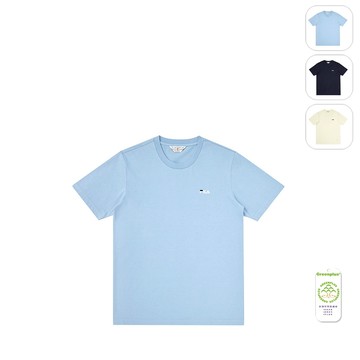 【FILA】中性 短袖 環保紗 圓領T恤-淺藍 1TEX-5457-SB