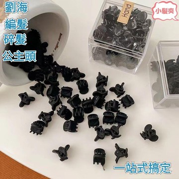 🔥台灣出貨🔥小紅書爆款 小發夾 他大童 髮型設計 公主頭迷你小抓夾網紅高顔值側邊小號劉海前額碎髮夾子編髮卡髮飾
