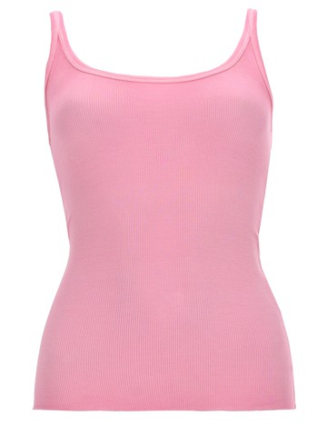 msgm tank top in viscosa