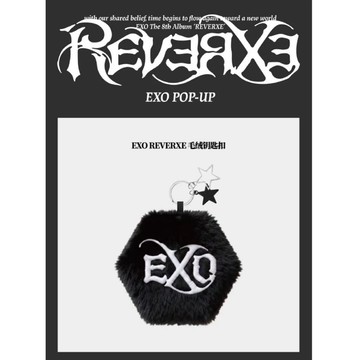官方正品 EXO REVERXE 毛絨鑰匙扣 全新未拆 快閃鑰匙扣 背包掛件禮物 邊伯賢 吳世勛 朴燦烈 金俊勉 金珉錫