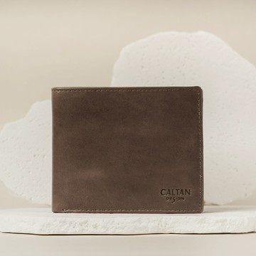 『新品上市』老爺有喜 真皮輕薄對折零錢短夾(075236cl)