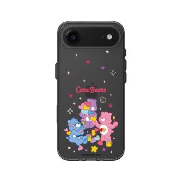 iPhone Air Clear (相機按鈕) 酷墨灰 - Care Bears - 繪圖趣