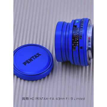 適用于賓得HD FA 43mm F1.9 Limited鏡頭貼膜3M黑色矩陣紋電路紋