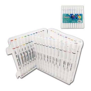 萬事捷 學生級雙頭酒精性麥克筆 36色組 /組 4467-36