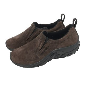 Merrell 休閒鞋 Jungle Moc 男鞋 棕 麂皮 緩衝 鬆緊帶 易穿脫 ML00005199