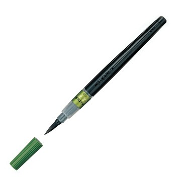 Pentel 飛龍 卡式毛筆 (粗) /支〖XFL2B〗