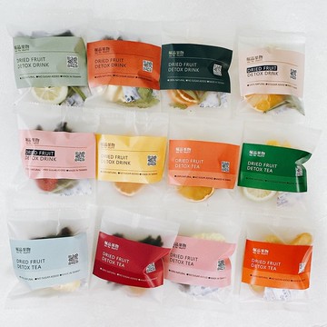 一次帶走33包不用挑 | 果乾水+水果紅茶共33款 | 附聖誕明信片