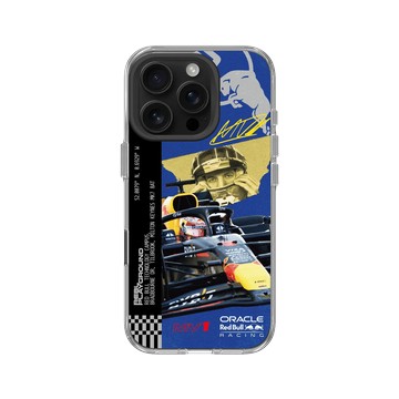 iPhone 16 Pro Clear Case（相機按鈕） 透明 - Oracle Red Bull Racing - MV1