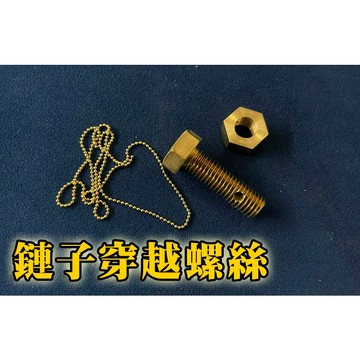 [808 MAGIC]魔術道具 Chain Thru 鏈子穿越螺絲 互動 生日 派對 機關 整人 酒吧 抖音 大仙 新手