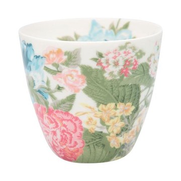 丹麥GreenGate Adele white 拿鐵杯