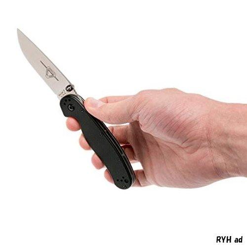 Ontario オンタリオ RAT II Rat ラット2 フォルダー ナイフ フォールディングナイフ Folding Knife ブラック #8860 -正規品-