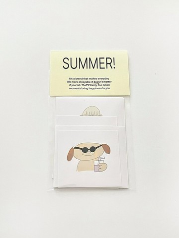 SUMMER 貼紙包