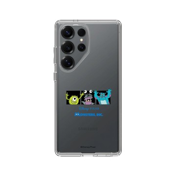 Galaxy S25 Ultra Clear 透明 - 迪士尼-皮克斯 PIXAR - 怪獸大學-手繪風