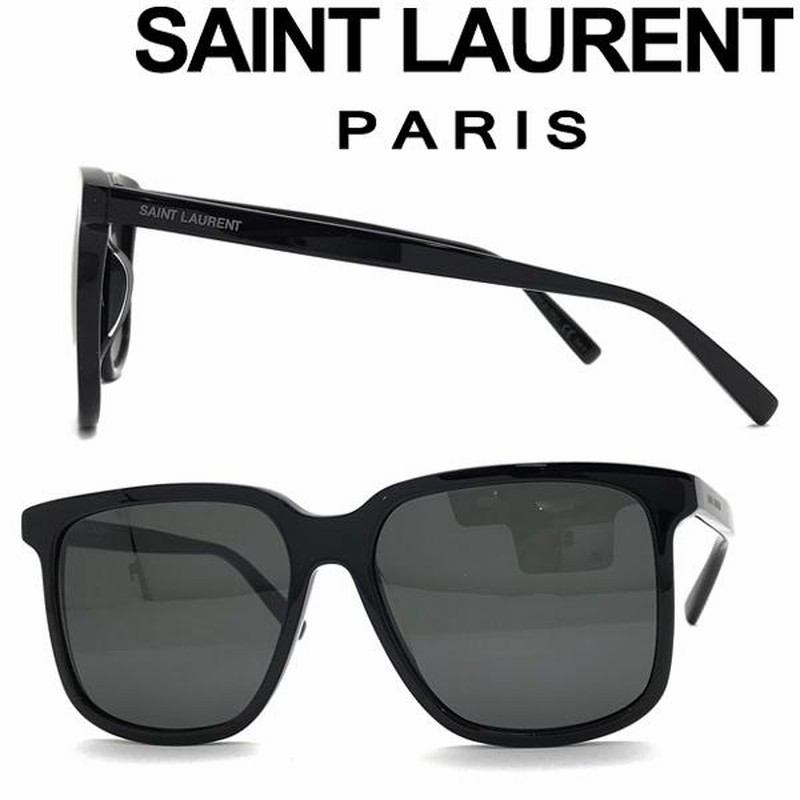 SAINT LAURENT PARIS サングラス ブランド サンローランパリ ブラック