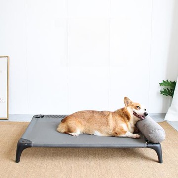 寵物行軍床夏季離地防潮狗窩泰迪法斗金毛狗床可拆洗貓窩四季通用