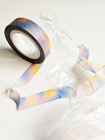 夏日洋裝 紙膠帶