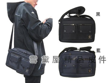 spywalk 斜側包肩背包小容量主袋+外袋共八層二層拉鍊主袋可8吋小平板防水尼龍布可肩背斜側背