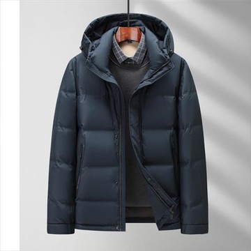 【巴黎精品】真 羽絨90%鴨絨 羽絨外套鴨絨夾克-柔軟貼心禦寒可靠男外套4色a1ix79